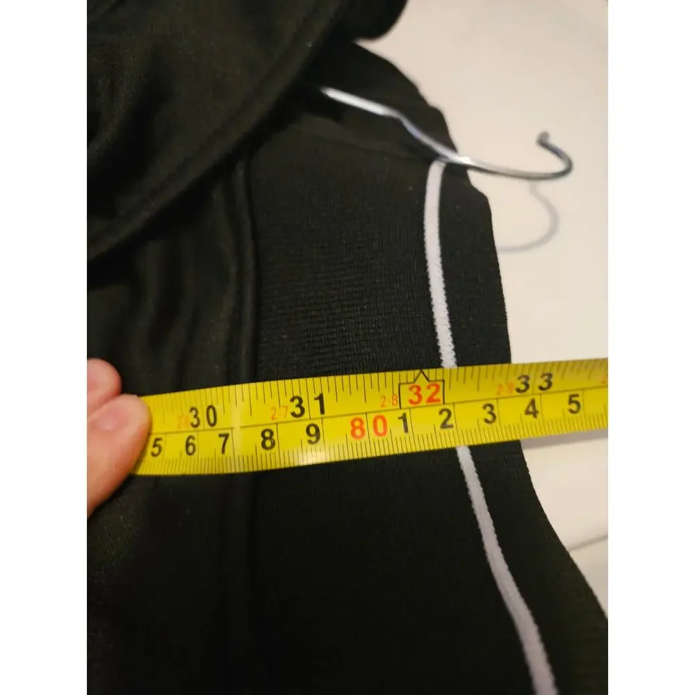 Ecko Unltd Track Jacket Y2K Black Logo Full Zip Streetwear 3XL